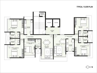 Image of 4860 Sq.ft 4 BHK Apartment / Flat for sale in Supreme Signet, Khar West, Mumbai for Rs. 300000000
