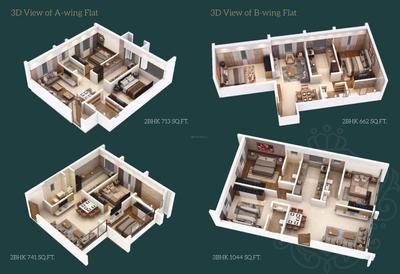 Image of 1500 Sq.ft 4 BHK Apartment / Flat for sale in Umang Heights, Andheri West, Mumbai for Rs. 40000000