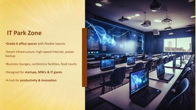 Image of 525 Sq.ft 1 RK Studio for sale in Jain X Cyber City IT High Rise, Noida Extension, Greater Noida for Rs. 3200000