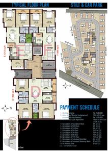 Image of 782 Sq.ft 2 BHK Apartment / Flat for sale in Kgeyes Veda Ranghaa Nivas, Kodambakkam, Chennai for Rs. 9000000