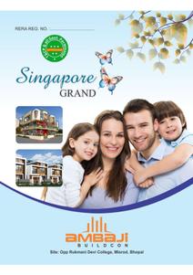 Image of 1500 Sq.ft Residential Plot / Land for sale in Ambaji Singapore Grand, Misrod, Bhopal for Rs. 18000000