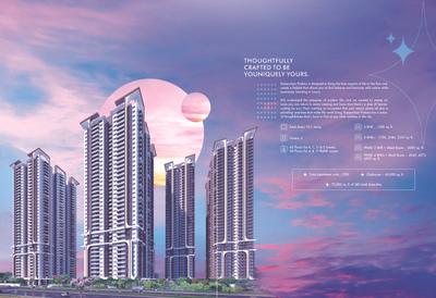 Image of 1730 Sq.ft 3 BHK Apartment / Flat for sale in Rajapushpa Pristinia, Kokapet, Hyderabad for Rs. 16089000