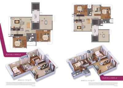 Image of 550 Sq.ft 1 BHK Apartment / Flat for sale in Zee Manubharati by Zee Infra Group, Powai, Mumbai for Rs. 16200000
