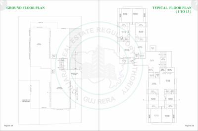 Image of 2500 Sq.ft 4 BHK Apartment / Flat for sale in Swastik Green Palms, Bhayli, Vadodara for Rs. 13100000