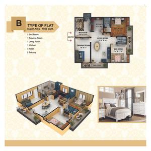 Image of 2088 Sq.ft Residential Plot / Land for sale in SMF Aligarh Greens, Manjur Garhi, Aligarh for Rs. 5568000