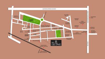 Image of 670 Sq.ft 2 BHK Apartment / Flat for sale in HS Ozone, Ghatkopar East, Mumbai for Rs. 17500000