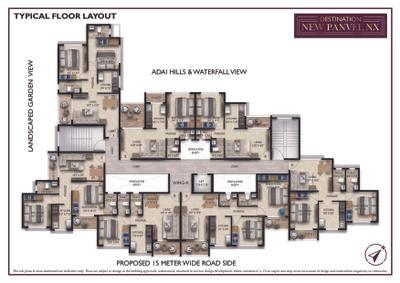 Image of 1000 Sq.ft 2 BHK Apartment / Flat for sale in Emkayen Balaji Pride Phase I, Panvel, Navi Mumbai for Rs. 6600000