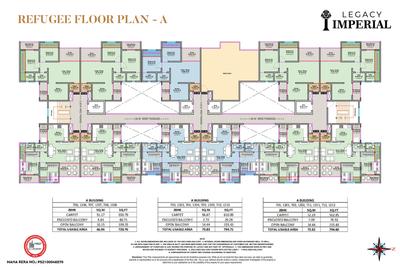 Image of 1040 Sq.ft 2 BHK Apartment / Flat for sale in Legacy Imperial, Kiwale, Pune for Rs. 6800000