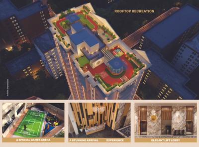 Image of 800 Sq.ft 2 BHK Apartment / Flat for sale in Samarpan Goldmist CHSL, Kandivali East, Mumbai for Rs. 18500000