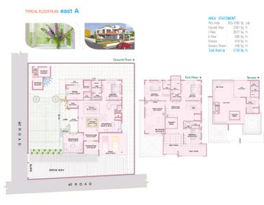 Image of 4600 Sq.ft 4 BHK Villa for sale in Reliance Green Village Extension, Mokila, Hyderabad for Rs. 120000000