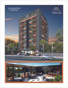 Image of 1600 Sq.ft 3 BHK Apartment / Flat for sale in Shreem Trikuta, Manjalpur, Vadodara for Rs. 6000000