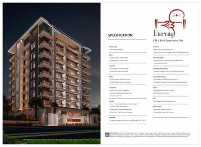 Image of 1650 Sq.ft 3 BHK Apartment / Flat for sale in RM Sai Eternity, Manish Nagar, Nagpur for Rs. 7900000