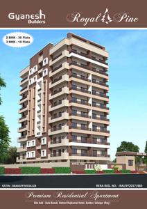 Image of 850 Sq.ft 2 BHK Apartment / Flat for sale in Gyanesh Royal Pine, Sukher, Udaipur for Rs. 3300000