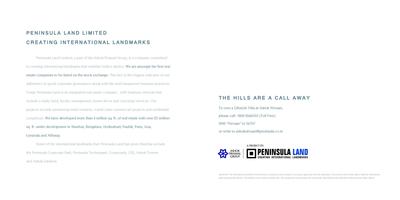 Peninsula Ashok Nirvaan Brochure 22