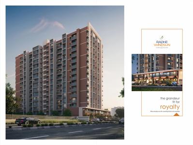 Image of 1056 Sq.ft 3 BHK Apartment / Flat for sale in Shruti Radhe Windsun, Charholi Budruk, Pune for Rs. 6200000