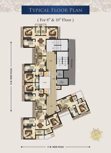 Image of 1100 Sq.ft 1.5 BHK Apartment / Flat for sale in Patel Rudra Palace, Taloja, Navi Mumbai for Rs. 10500000