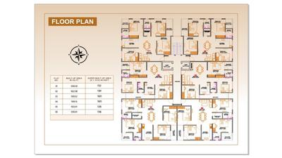 Image of 650 Sq.ft 2 BHK Apartment / Flat for sale in JC Heights 11, Heerawala, Jaipur for Rs. 3500000