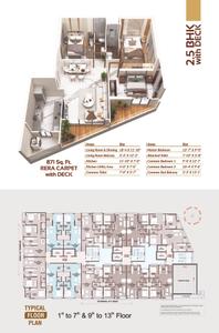 Image of 508 Sq.ft 1 BHK Apartment / Flat for sale in Elite Shubh, Chembur, Mumbai for Rs. 9000000
