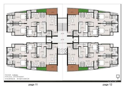 Image of 1450 Sq.ft 3 BHK Apartment / Flat for sale in VHD Vicenza Highdeck, Kalali, Vadodara for Rs. 8500000