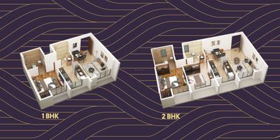 Image of 750 Sq.ft 2 BHK Apartment / Flat for sale in Meru Codename BKC, Kurla West, Mumbai for Rs. 18000000