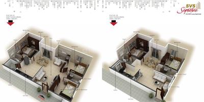Image of 1104 Sq.ft 2 BHK Apartment / Flat for sale in SVS Signature by SVS Developers, K R Puram, Bengaluru for Rs. 10500000