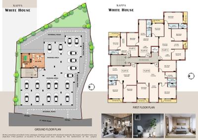 Image of 1035 Sq.ft 2 BHK Apartment / Flat for sale in Kappa White House, New Town, Kolkata for Rs. 9495000