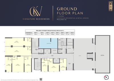 Image of 1700 Sq.ft 3 BHK Apartment / Flat for sale in CKV Signature Residences, Mulund East, Mumbai for Rs. 29000000