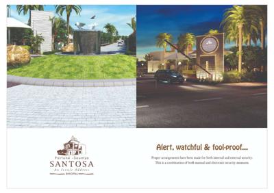 Image of 1100 Sq.ft Residential Plot / Land for sale in Fortune Soumya Santosa Phase B, Bagli Village, Bhopal for Rs. 5060000