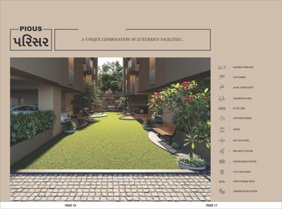 Image of 1300 Sq.ft 3 BHK Apartment / Flat for sale in Friends Pious Parisar, Chandkheda, Ahmedabad for Rs. 8500000