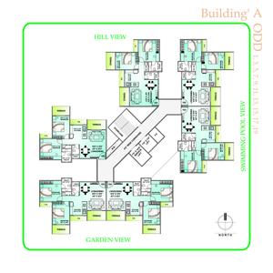Image of 970 Sq.ft 2 BHK Apartment / Flat for sale in Arihant Abhilasha, Kharghar, Navi Mumbai for Rs. 11000000