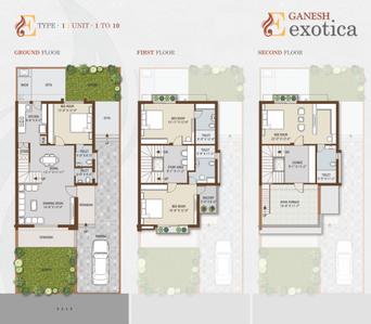 Image of 3816 Sq.ft 4 BHK Independent House for sale in Ganesh Exotica Bungalows, Vaishno Devi Circle, Ahmedabad for Rs. 37000000