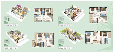 Image of 1338 Sq.ft 3 BHK Apartment / Flat for sale in Dhiraan Urban Forest, Chandapura, Bengaluru for Rs. 8500000