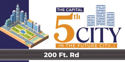 Image of 186 Sq.ft Residential Plot / Land for sale in Myron The Capital 5th City, Kandukur, Hyderabad for Rs. 5580000