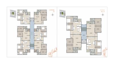 Image of 730 Sq.ft 2 BHK Apartment / Flat for sale in Akshar Vandan, Bhayli, Vadodara for Rs. 3100000