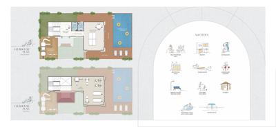 Image of 1800 Sq.ft 4 BHK Villa for sale in Auro Shayonam, Vadsar, Vadodara for Rs. 13000000
