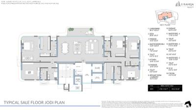 Image of 3500 Sq.ft 4 BHK Apartment / Flat for sale in S Raheja Evergreen, Bandra West, Mumbai for Rs. 310000000