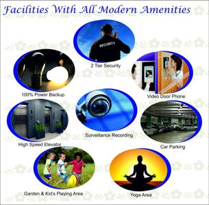 Image of 1600 Sq.ft 3 BHK Apartment / Flat for sale in Royce Vaishali, Vaishali, Ghaziabad for Rs. 16000000