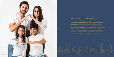 Image of 1174 Sq.ft 3 BHK Apartment / Flat for sale in Magnus Simplicity Phase 4 A Wing, Handewadi, Pune for Rs. 8300000