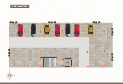Image of 815 Sq.ft 2 BHK Apartment / Flat for sale in Pearl Castle, Thoraipakkam, Chennai for Rs. 8200000