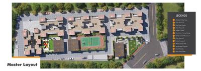 Image of 904 Sq.ft 2 BHK Apartment / Flat for sale in Divya Austin County, Tathawade, Pune for Rs. 9200000