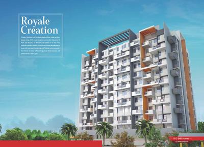 Image of 1145 Sq.ft 2 BHK Apartment / Flat for sale in Royal Sai Fortune, Moshi, Pune for Rs. 5068740