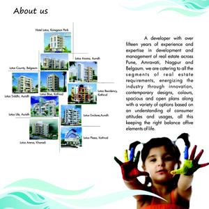 Image of 1172 Sq.ft 2 BHK Apartment / Flat for sale in Lotus Grace, Dhanori, Pune for Rs. 7000000