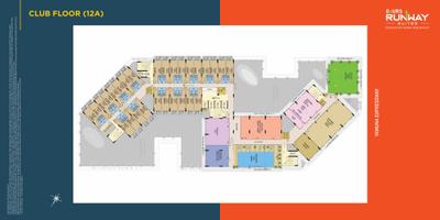 Image of 400 Sq.ft 1 BHK Studio for sale in Gaurs Gaurs Runway Suites, Yeida, Greater Noida for Rs. 4300000