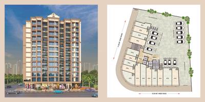 Image of 1150 Sq.ft 2 BHK Apartment / Flat for sale in S K Residency, Ulwe, Navi Mumbai for Rs. 10000002