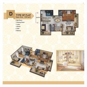 Image of 2088 Sq.ft Residential Plot / Land for sale in SMF Aligarh Greens, Manjur Garhi, Aligarh for Rs. 5568000