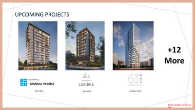 Image of 2790 Sq.ft 4 BHK Apartment / Flat for sale in H Rishabraj Trident, Andheri West, Mumbai for Rs. 98500000