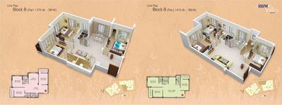 Image of 1300 Sq.ft 3 BHK Apartment / Flat for sale in Bengal RBM Valley by Bengal RBM Promoters , Kaikhali, Kolkata for Rs. 7000000