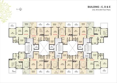 Image of 624 Sq.ft 1 BHK Apartment / Flat for sale in Kamalraj Balaji Residency, Dighi, Pune for Rs. 3050000