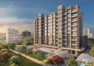 Image of 800 Sq.ft 3 BHK Apartment / Flat for sale in Sun Legacy Reverside, Moshi, Pune for Rs. 7300000
