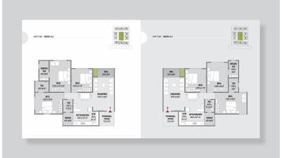 Image of 1700 Sq.ft 3 BHK Apartment / Flat for sale in Ashapura Samanvay Scintilla, Bopal, Ahmedabad for Rs. 8200000